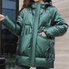2024 New Style Wash-Free Mid-Length Down Jacket for Middle-Aged Women - Winter Thickened, Popular Design