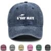 G'DAY MATE" Kangaroo Print Adjustable Sun Hat, Mesh Hat Cozy Slouchy Breathable Casual Snapback Baseball Hat