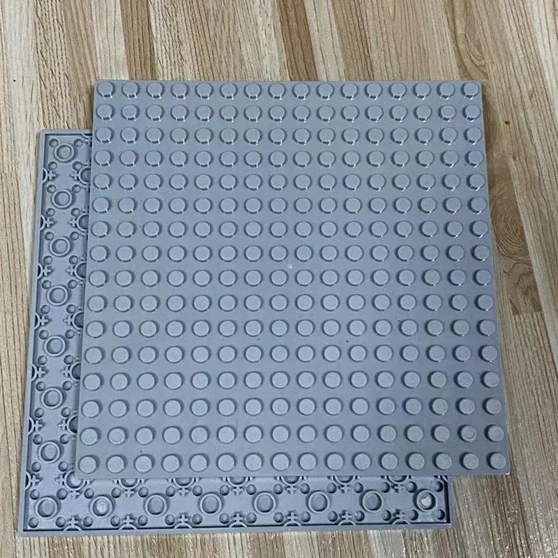 1 шт. Двусторонняя базовая пластина 16x16 точек Строительные блоки 91405 Детали для сборки Moc Блоки Базовая пластина Идея Дом Строительная доска