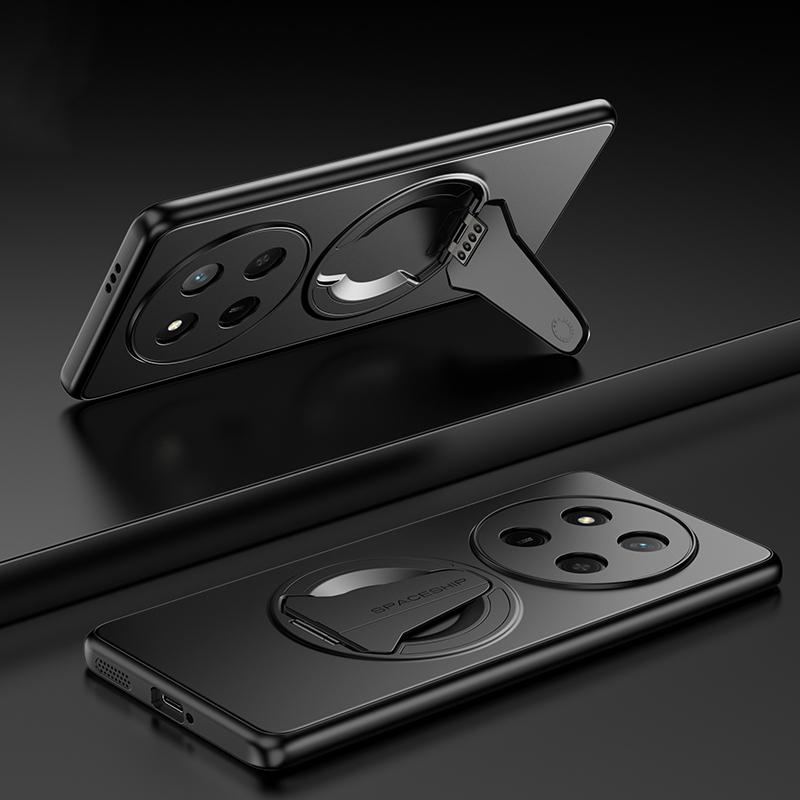 KEYSION Магнитный чехол для телефона HONOR X9d 5G X9c Smart Металлическая краска Вертикальная подставка Противоударный чехол для Honor Magic 8 7 Lite 5G