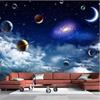 Universe Starry Sky Mural 3d Universe Wallpaper Living Room Bedroom Tv Background Ceiling Wall Mural
