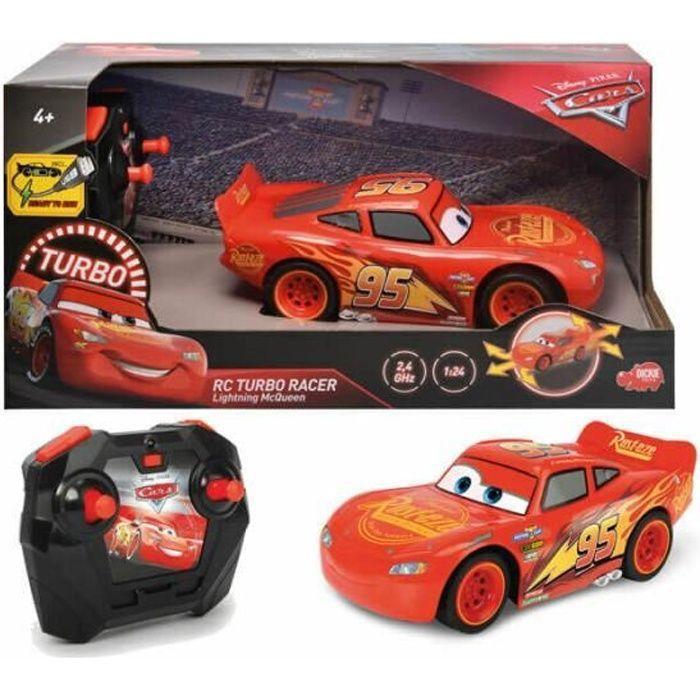 Voiture Télécommandée - Cars 3 - Flash McQueen - 1/24ème - Jouet Pour Enfant