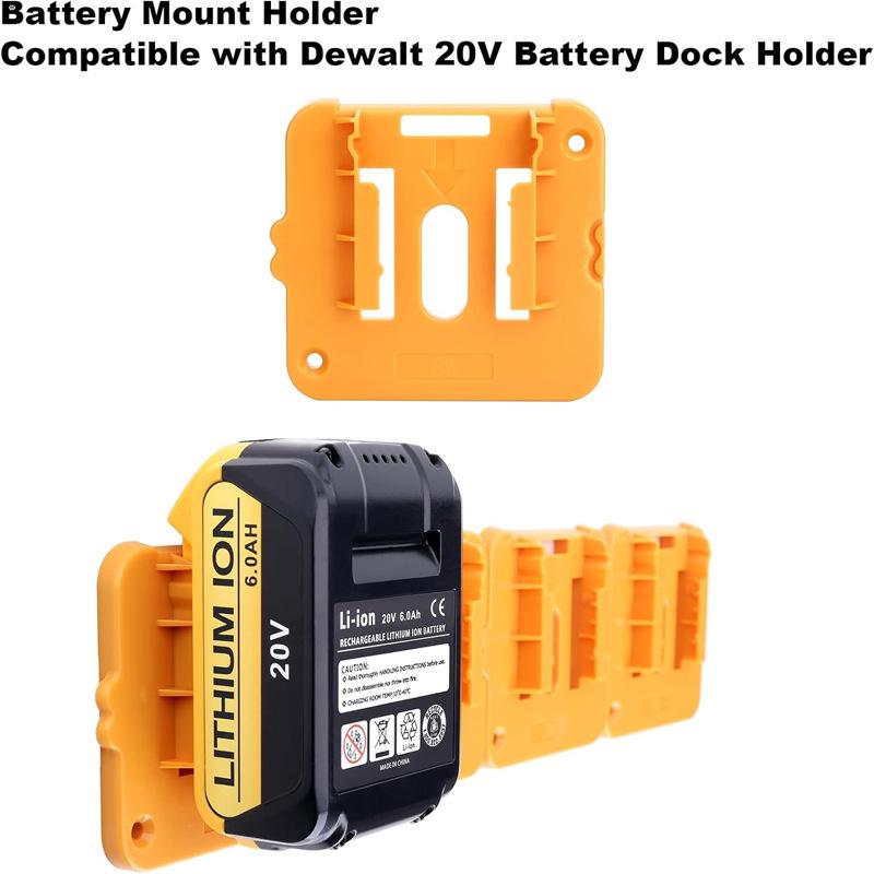 Держатель аккумулятора DeWalt 20V/60V для DCB200 с крючком