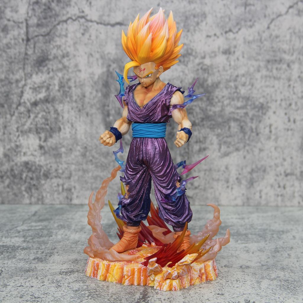 *Фигурка Гохана Dragon Ball Z Фигурки Фигурка Модель Супер Сайян Гохан Фигурка Действия Аниме Dragon Ball Коллекция Украшение Подарки
