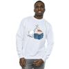 Disney Mens Frozen Olaf Reading Sweatshirt