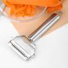 Терка для очистки овощей Многофункциональная нержавеющая сталь с удобной ручкой с двойной головкой и удобным крючком для хранения