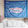 Los Angeles Clippers logo Tapestry for Bedroom Aesthetic Classroom Tapestries Wall Hanging for Living Room Dorm Office,Ideal Creative Gift