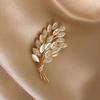 Fashion Flower Brooch Pin Garment Accessories Brooches for Women Rhinestone Brooch Pin Jewelry Gift