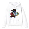 Halloween Stitch Pattern Hoodies Cute Cartoon Disney Sweatshirts Pocket Clothing Daily Men Hoodies Autumn Winter Pullover Tops