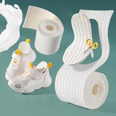 Детские обрезаемые влагоотводящие латексные стельки с поддержкой свода стопы для спортивной обуви и кроссовок