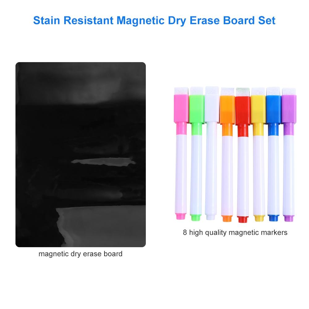 PET Blackboard Stickers Schedule Magnetic Drawing Board School Chalkboard   Kids Gifts