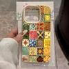 Яркий цветочный коллаж Личи Мягкий чехол для телефона Для iPhone 17 16 15 14 13 12 11 Pro Max 15 14 Plus 17 Air X Xs XR Чехол