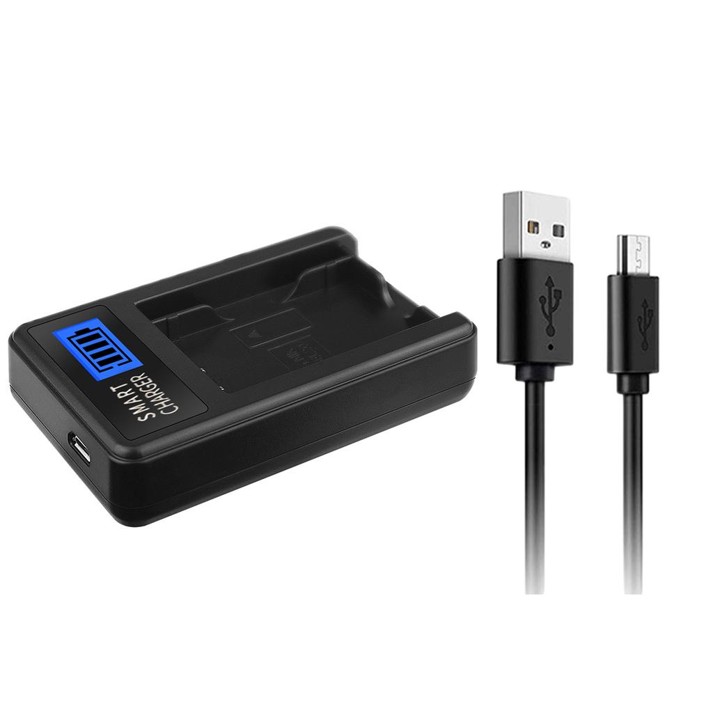 Universal EN-EL20 Battery Charger for 1 AW1 J1 J2 J3 J4 PM006 Camera Charger LCD Display Single Charger Replacement