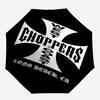 1 шт. West Coast Choppers Автоматический Открывающийся Закрывающийся Зонт Ветрозащитный Купол, Кнопка Автоматического Открытия Закрытия10225