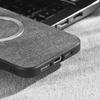 Для Magsafe Magnetic Wireless Charge Phone Case для iPhone 16 Pro 15 14 Plus 13 Pro Max Однотонный тканевый противоударный чехол из ТПУ