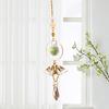 Sparkling Sun Catcher with Chain Reflective Stunning Visual Effect Vibrant Color Window Hanging Pendant Party Decoration