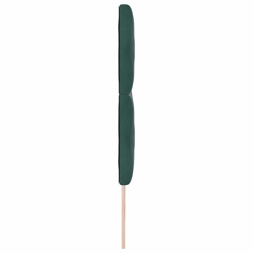 Headboard Dark Green 180 cm Velvet