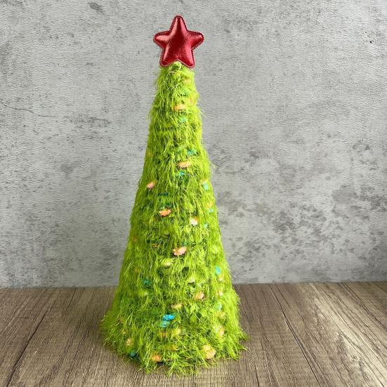Настольная рождественская елка Мини-елка Украшение Яркий цвет Реалистичный вид Рождественское украшение для стола Праздничный декор для дома