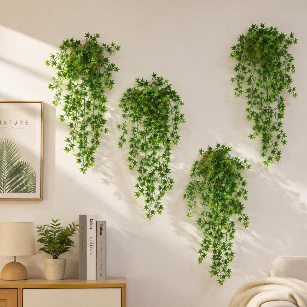 Lifelike Realistic Vine Plants Anti-Fade Simulation Greenery Fake Wall Hanging Vine Indoor Balcony