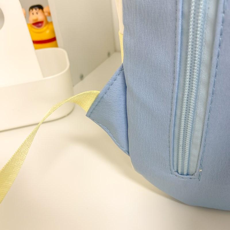 Contrast Backpack Backpack Large Capacity Junior High School Student Schoolbag