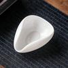 Leeseph Coffee Beans Dosing Cup, Pure White Ceramic Tea&Coffee Beans Vessel, Ceramic Dosing Vessel Fit Coffee or Tea, Best Gift