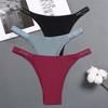 FINETOO 3PCS/Set Women's Lingerie Panties Cotton Gstring Female Underpants Sexy Letter Panties Thong Pantys Underwear Intimates