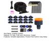 Hose Patio Misting Cooling System Garden Irrigation System Kit with 360-degree Bendable Nozzles for Greenhouse Lawn Watering