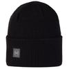 BUFF Crossknit Beanie, Unisex Black Cap