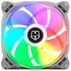 NOX XTREME PRODUCTS Hummer X140-FAN -NXHUMMERX140FAN- 140мм вентилятор для корпуса ПК, ARGB, сверхтонкий бесшумный дизайн,
