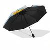 Bee Happy: Automatic Opening Folding Umbrella with 3-Fold Design, Iron Frame for Outdoor Use, Perfect Gift for Fans and Travelers0104451a