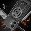 Magnetic Case For vivo V60 Lite 5G / V60 Lite 4G Rotating Kickstand TPU + PC Phone Cover