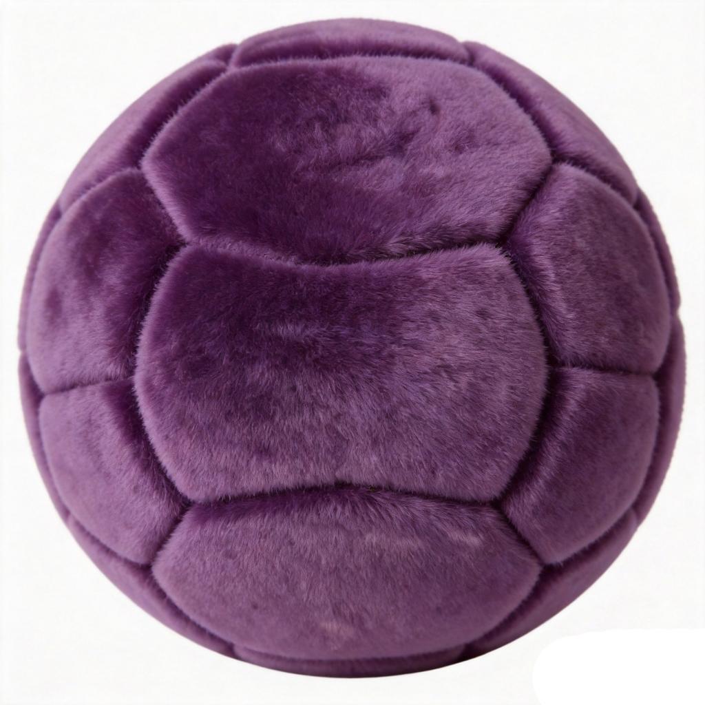Plush Soccer Ball Toy Soft Stuffed Football Indoor Outdoor Play Accessory Kids Safe Lightweight Durable Design for Recreational Activities