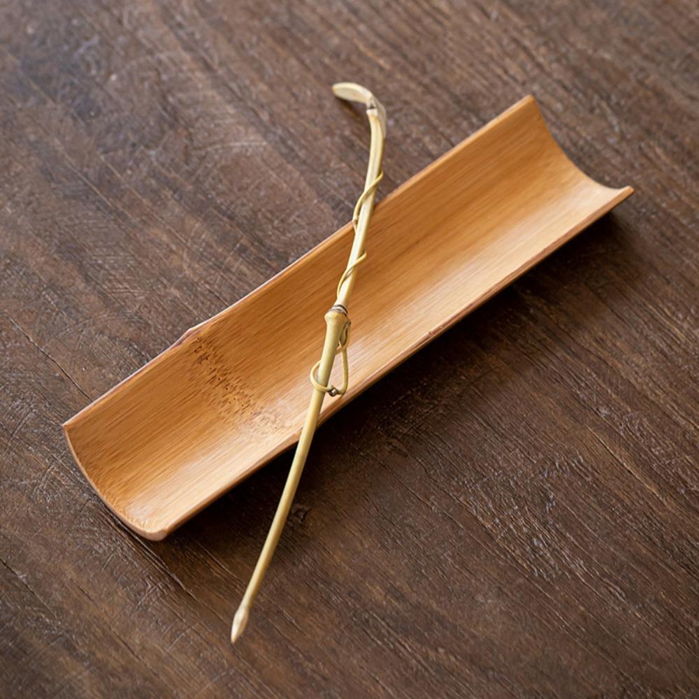 Natural Bamboo Tea Scoop Handmade Tea Needle Durable Tea Accessories Set office