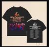 Футболка унисекс Descendants Zombies Worlds Collide Tour 2025, размеры S-4XL