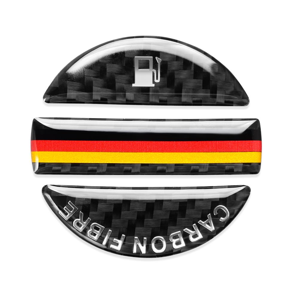 Крышка топливного бака из углеродного волокна, декоративная наклейка для Volkswagen VW Passat Tiguan T-Roc Golf Jetta Sharan Scirocco EOS T-Cross