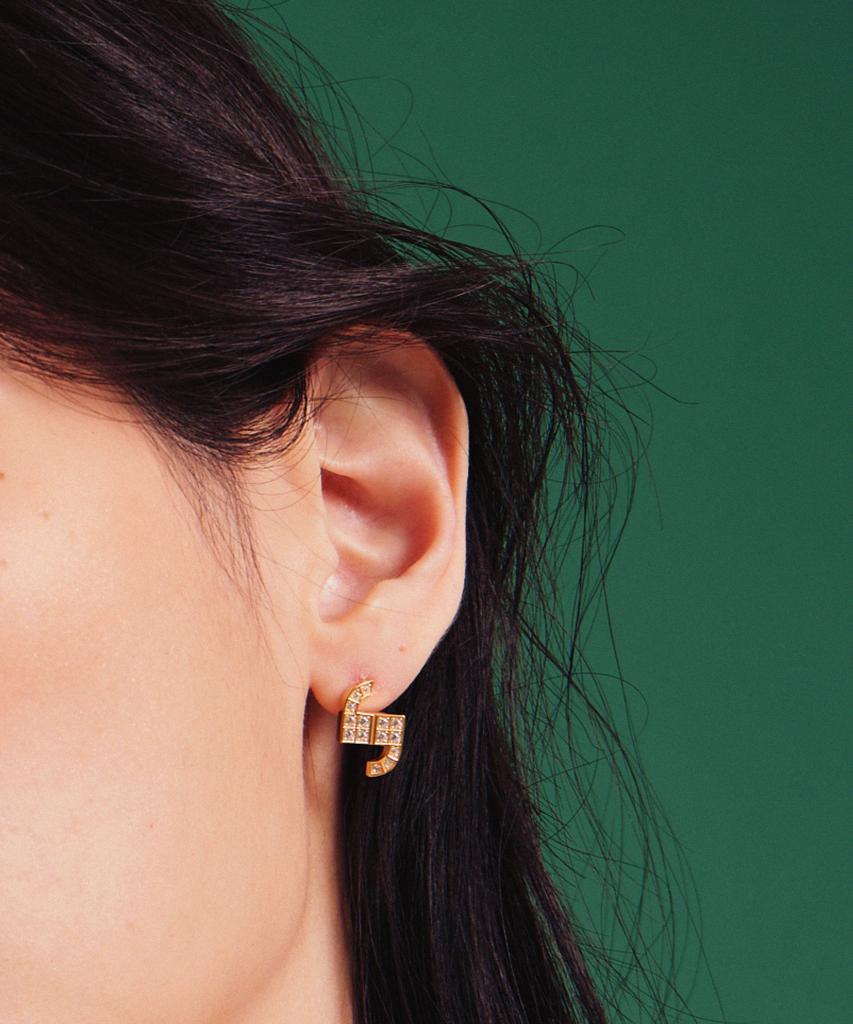 Valik [925 Silver] No.41 Signature Earrings [S]