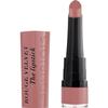 Губная помада BOURJOIS Velvet The Lipstick - 02 Flaming'Rose - Насыщенный матовый цвет и стойкость до 24 часов