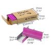 NatSumeBasics Colorful #10 Staples Colored Staple for Mini Stapler, 4000 Metallic No. 10 Staples, Smaller Than Standard Staple (Assorted)