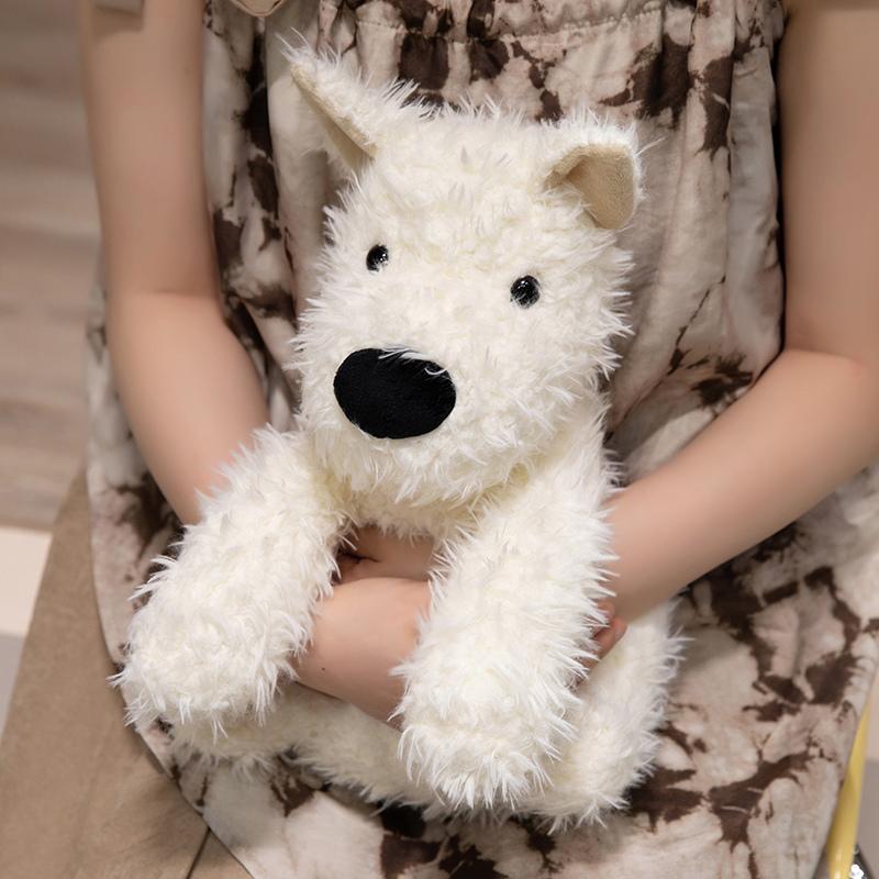 20-37cm West Highland Dog Plush Toys Accompany Toy Stuffed Animals Puppy Doll Toy Sleep Pillow Children Birthday Gift Home Decor