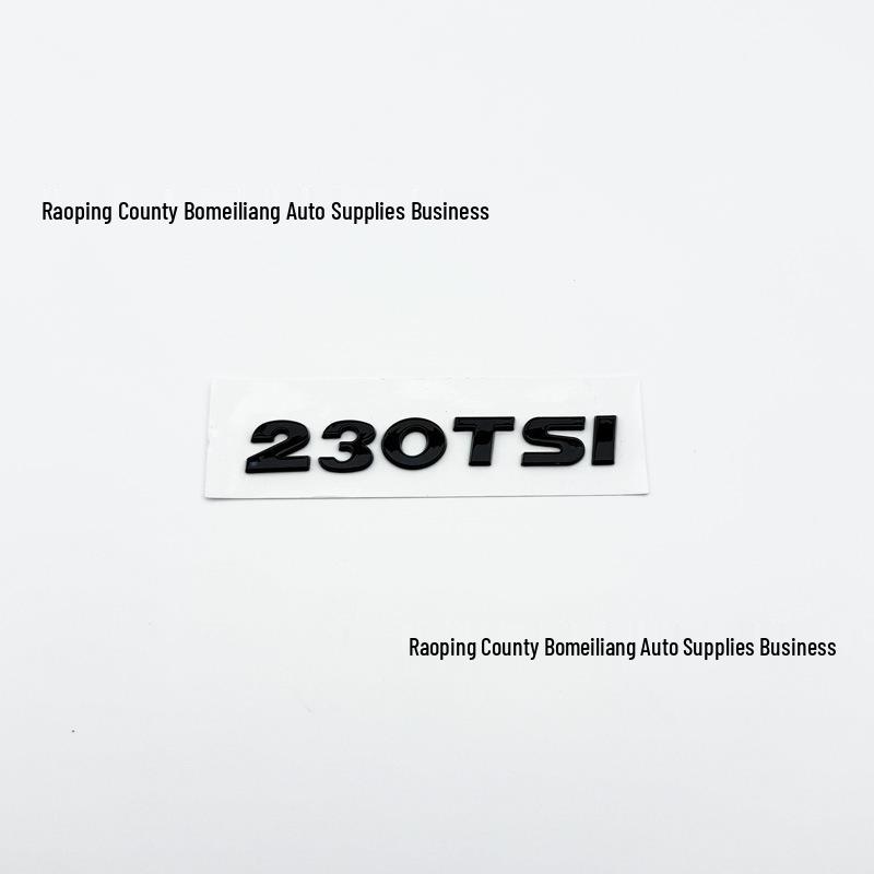 Volkswagen Sagitar 08-22 Черный 280TSI Набор задней эмблемы и наклейки с буквами