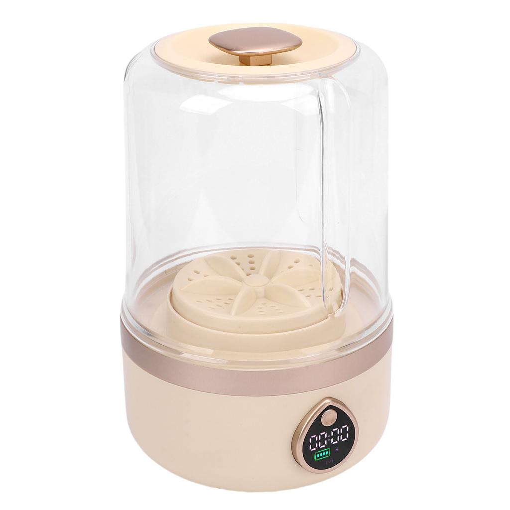 Portable Mini Washing Machine Cordless Small Laundry Washer Underwear Sock Compact Washer for Apartment Dorm Hotel