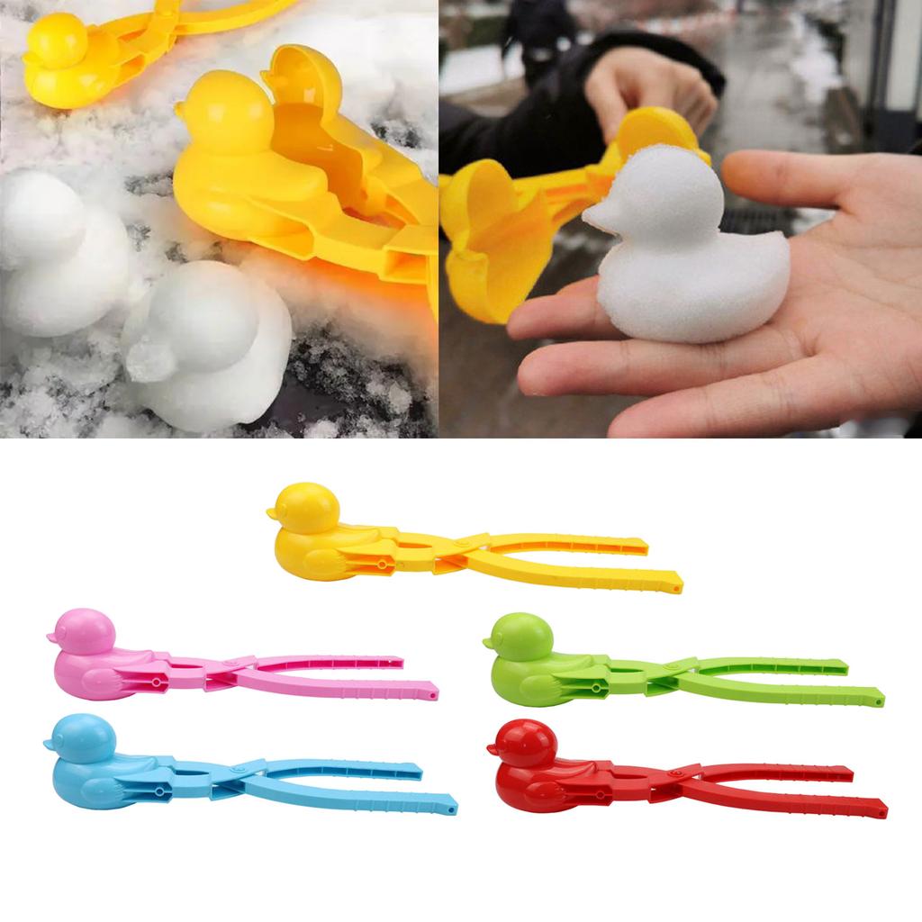 Practical Duck Rice Ball Makers Clip Convenient Rice Ball Making Clamp with Long Handle Cute Duck Rice Ball Moulds