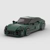 Совместимая модель спортивного автомобиля LEGO: Строительные блоки "Восьмисеточный гоночный" для мальчиков