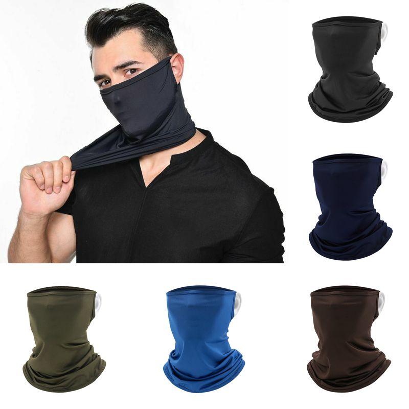 Универсальная бандана-шарф-балаклава для лица и шеи для активного отдыха и защиты от солнца