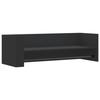VidaXL Wall Shelf Black 100x35x30.5 Cm Engineered Wood, Cube Wall Shelf, Cube Organizer, Floating Shelf, 848459