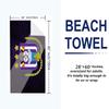 RSC Anderlecht Print Beach Towel, Large Soft Quick Dry Towel for Beach Camping Swimming