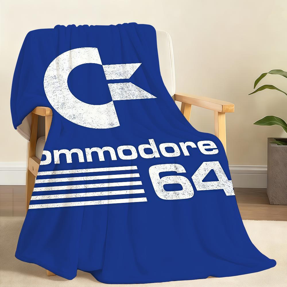 Модное одеяло C-Commodore 64 Мягкое покрывало для дома Спальни Кровати Дивана Пикника Путешествия Офиса Покрывало для отдыха Подарок
