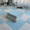 10pcs/16pcs 30x30cm Living Room Home Foam Plush Patchwork Floor Mat Exercise Children Carpet Baby Play Mat Bebe Mattress