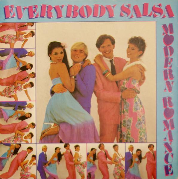 7-дюймовая пластинка MODERN ROMANCE - Everybody Salsa K18815 WEA 1981 UK Латиноамериканская Б/У