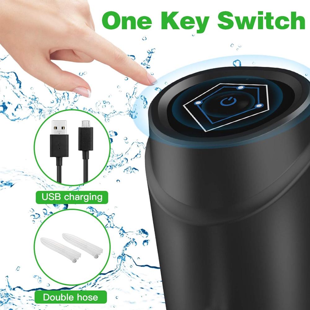 5-галлонный электрический диспенсер для воды для 2/5-галлонного диспенсера для бутылей с водой, портативный USB-перезаряжаемый водяной насос для кемпинга